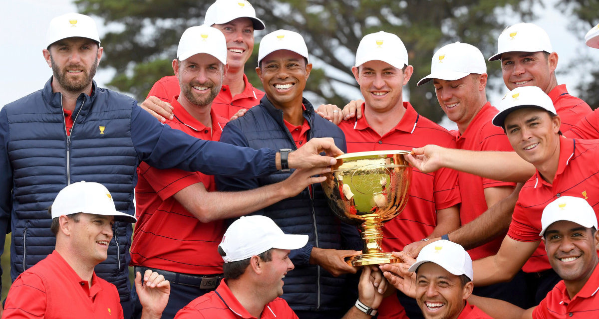 Captain Tiger Leads U.S. Team to Presidents Cup Comeback Win