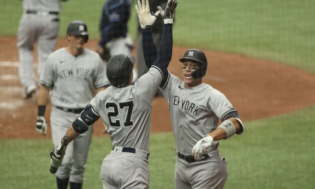 Yankees Fall Short Three Games To One At Tropicana Field