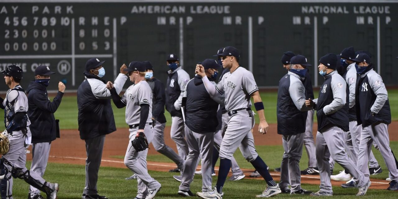 Yankees Take Two of Three In Weekend Series At Fenway Park